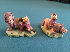 Thelwall Style Huntsman Horse And Fox Model By Anthony Harden