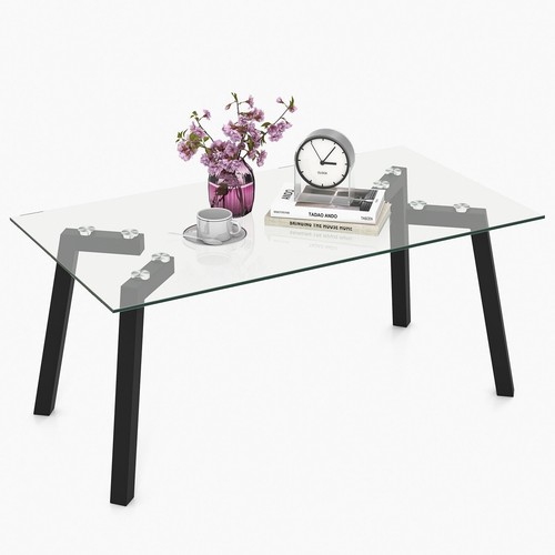 Modern tempered glass - modern, coffee