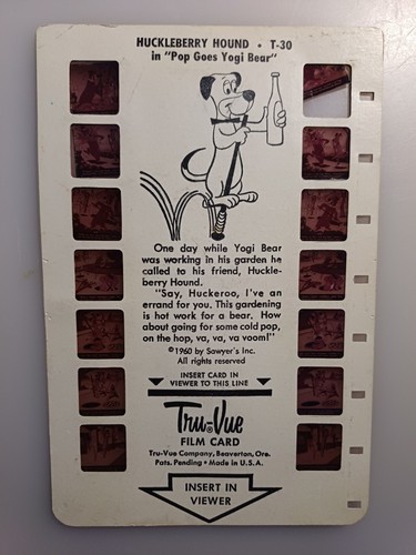 Tru vue film - film, card.