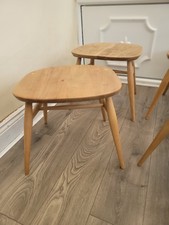 Pair mid century ercol elm - of,