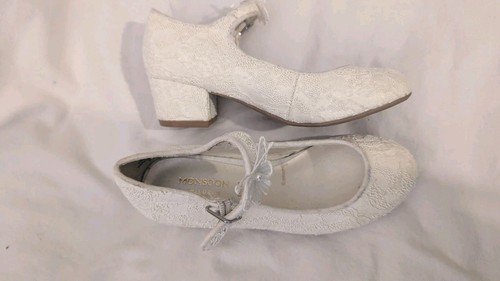 Monsoon ivory lace buckle mary - ivory,
