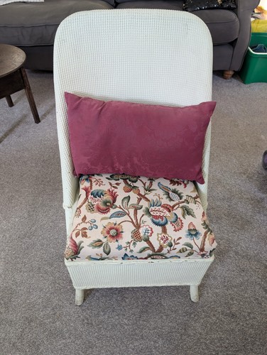 Lloyd loom style nursing - style, chair