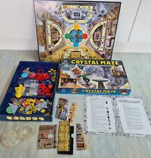 Rare Crystal Maze Board Game MB Games Vintage 1991 INCOMPLETE SPARES REPAIR 