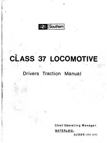 British rail class - british, 37