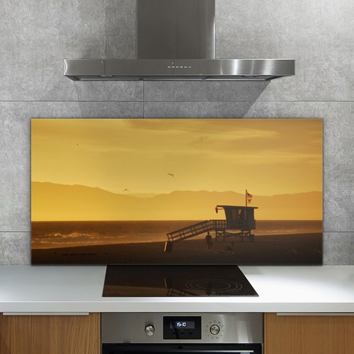 Glass kitchen splashback - kitchen,
