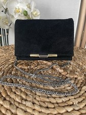 Topshop black suede - , small