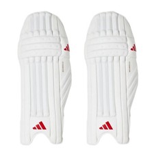 2025 adidas Cricket Incurza 2.0 White Batting Pads - Free P&P