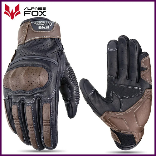 Brown vintage leather - brown,