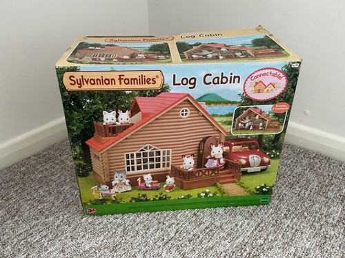 Sylvanian families log cabin - sylvanian,