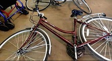 Serviced ladies bike - serviced,