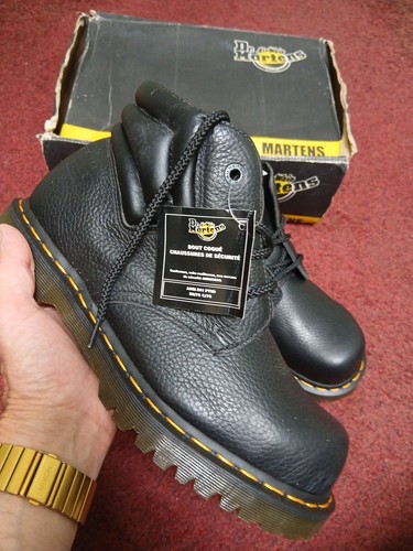 Martens leather steel - dr, martens,leather,steel
