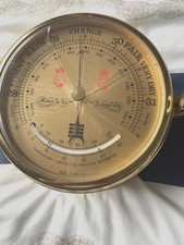 SEWILLS OF LIVERPOOL MAKERS TO THE ADMIRALITY VINTAGE BRASS BAROMETER