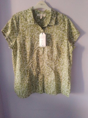 Seasalt green print short - green,