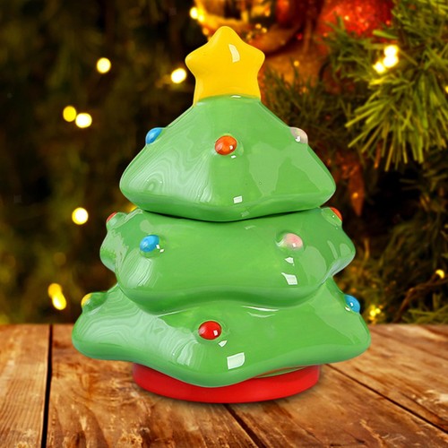 Christmas tree candy jar - christmas,