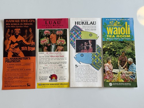 Vintage 1970s hawaii brochures - 1970s,