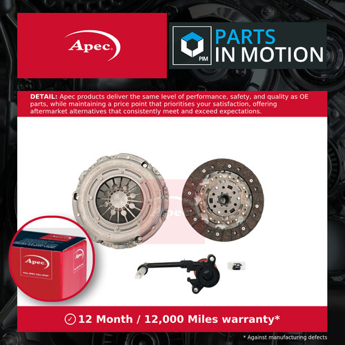 Clutch kit 3pc - clutch,