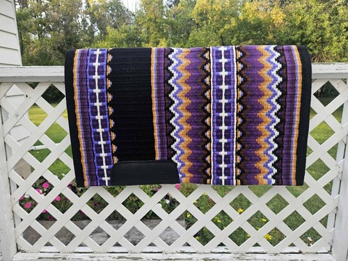 Western saddle pad wool - western,