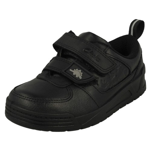 Boys clarks leather dinosaur - leather,