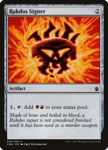 Mtg rakdos signet cma - ~,