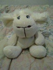 The Natural Wheatbag Microwaveable Lamb Soft Toy 7" Tall