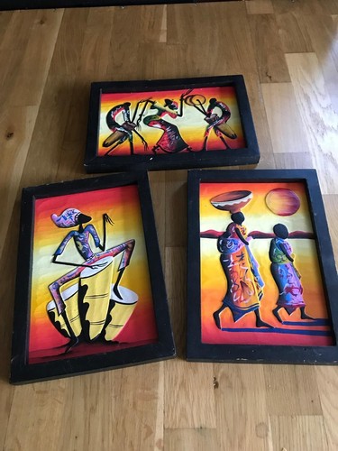 African culture tribe - x3,