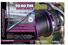 Akios Kyori ST435 SRS TT + Akios Kyori Reel Combo Sea Fishing New Quick Delivery