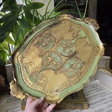 Vintage Serving Tray Italian