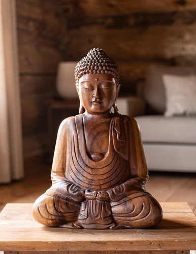 Large meditating buddha - meditating, buddha'
