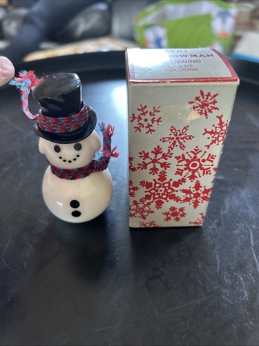 Vintage avon snowman - vintage,