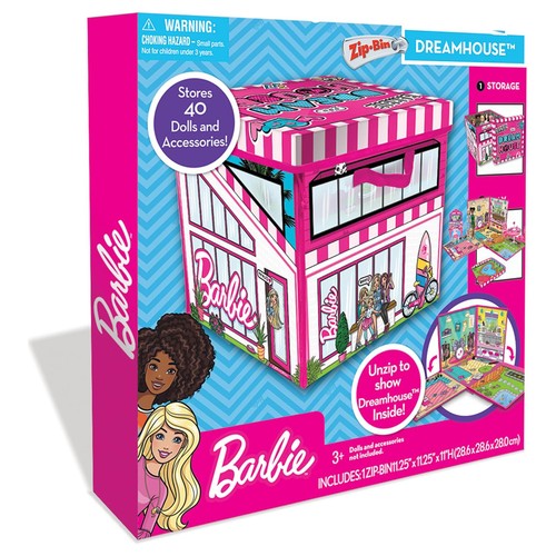 Barbie dream house zipbin - dream,