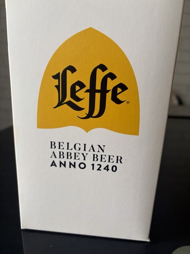 Leffe belgian beer chalice - belgian,