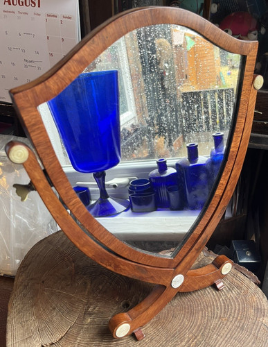 Antique victorian mirror - victorian,