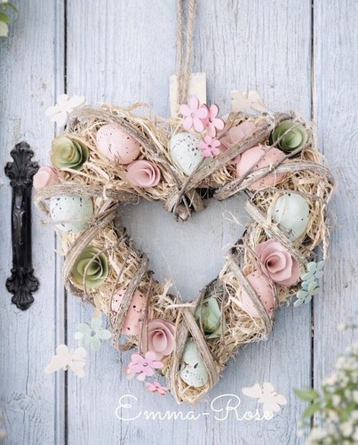 Easter spring heart - 💗,