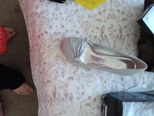 Ladies Womens Satin Low Mid Kitten Heels Wedding Bridal Party Sandal Court Shoes