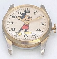 Vintage Mickey Mouse Swiss Made Mechanical Watch