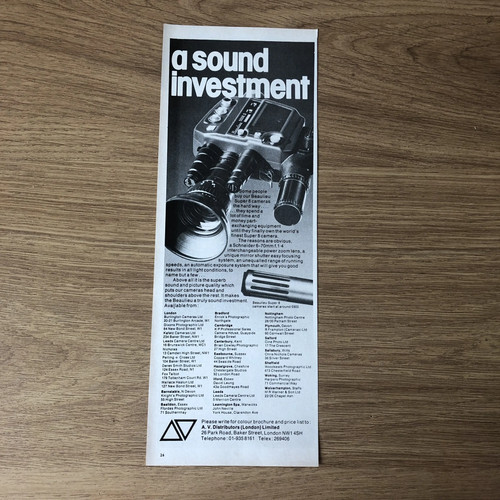 Cams89 magazine advert - magazine,