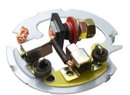 Starter motor brush plate - brush,