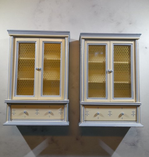 Pair dolls house cream - pair,