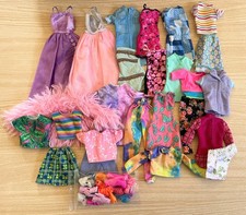 Barbie LARGE Lot of Mixed Fashions with Shoes