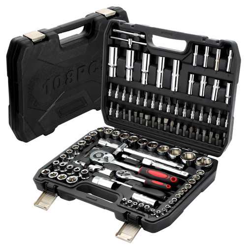 108pcs mechanics tool set kit - 108pcs,