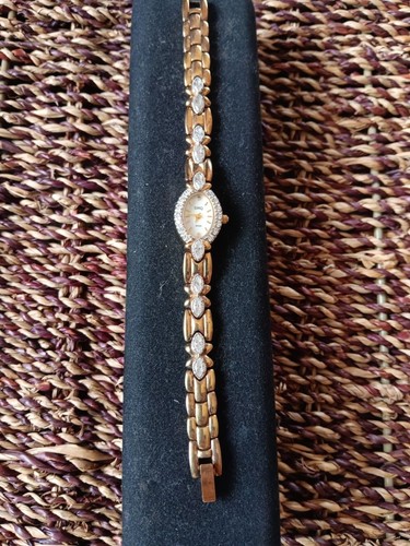 Diamonique ladies watch - watch, gold