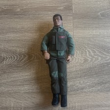 HASBRO ACTION MAN 1998 - MAM -COMBINAISON PILOTE- FLOCK HAIR - BON ETAT GENERAL