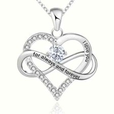 Rhinestone Infinity & Heart