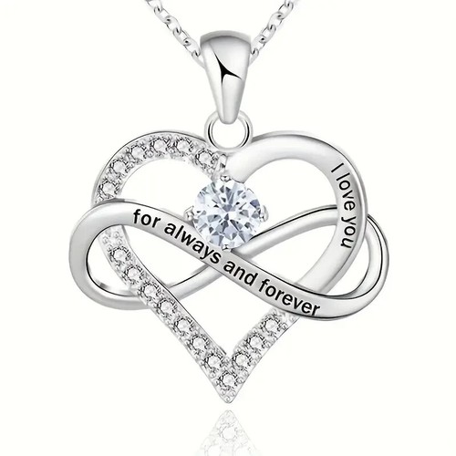 Rhinestone infinity heart - infinity,
