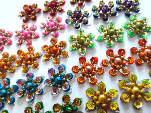 Flower applique - flower,