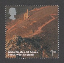 2005 SG 2513 1st 'Wheal Coates, St Agnes' - 'South West England' set  MINT
