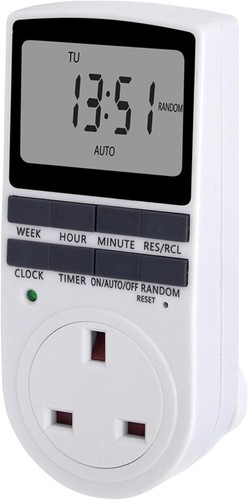 Electronic digital timer 24 - timer, 12/24