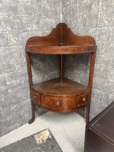 Mahogany corner unit - corner,