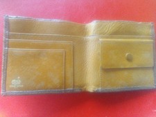 Ostrich Leather Bifold Wallet