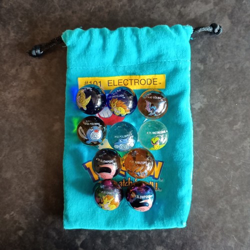 Vintage pokémon marbles - 10,